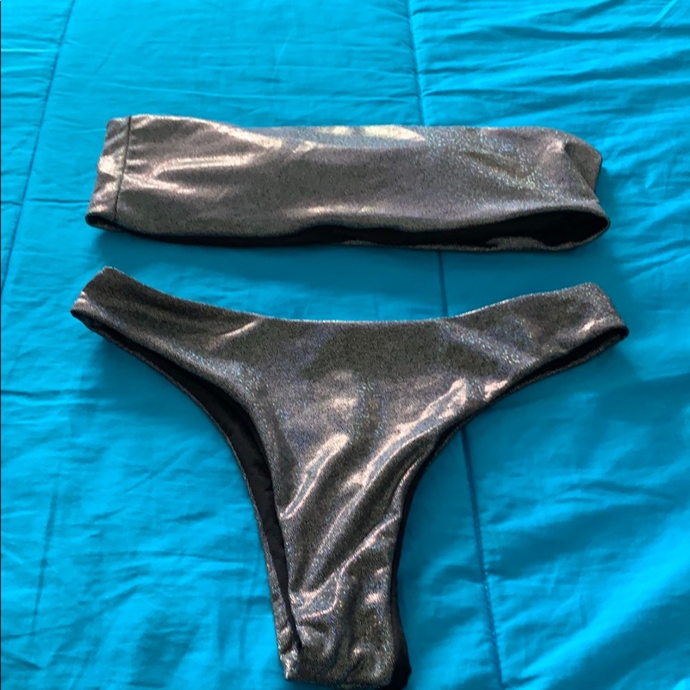 Metallic Sparkle bandau bikini S